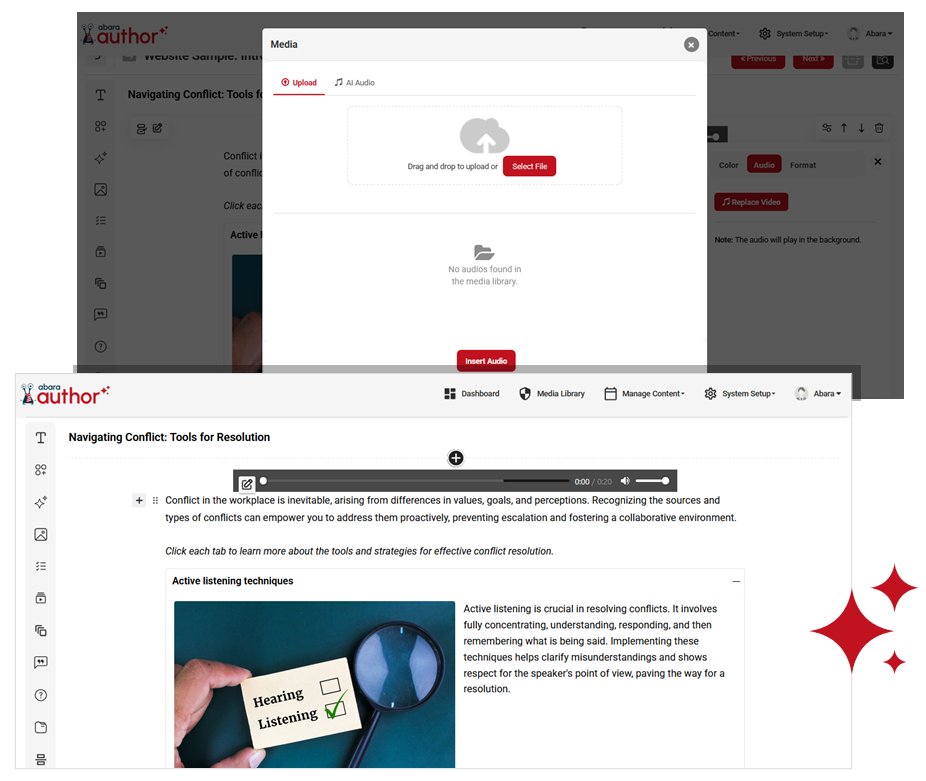 Audio integration ss