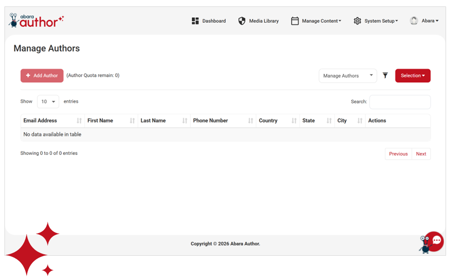 Features Admin and authoring features 1